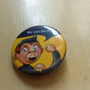 We Can Do It Button